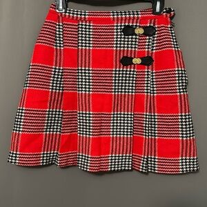 VTG Handmaid Plaid Skirt